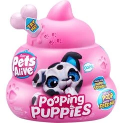 ZURU Pets Alive - Pooping Puppies Husky, Spielfigur