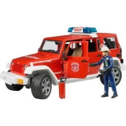 Bruder Jeep Wrangler Unlimited Rubicon Feuerwehrfahrzeug Mit Feuerwehrmann, Modellfahrzeug -Günstiger Spielwarenladen bruder Jeep Wrangler Unlimited Rubicon Feuerwehrfahrzeug mit Feuerwehrmann Modellfahrzeug@@1ssbf03h 2