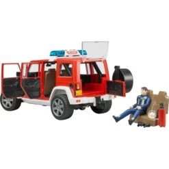 Bruder Jeep Wrangler Unlimited Rubicon Feuerwehrfahrzeug Mit Feuerwehrmann, Modellfahrzeug -Günstiger Spielwarenladen bruder Jeep Wrangler Unlimited Rubicon Feuerwehrfahrzeug mit Feuerwehrmann Modellfahrzeug@@1ssbf03h 7
