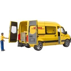 Bruder MB Sprinter DHL Mit Fahrer, Modellfahrzeug -Günstiger Spielwarenladen bruder MB Sprinter DHL mit Fahrer Modellfahrzeug@@1735367 4